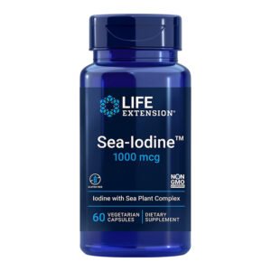 Life Extension, Sea-Iodine 1,000 mcg, Iodine with Sea Plant Complex, 60 Vegetarian Capsules, Dietary Supplement, NON GMO