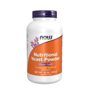 NOW, Nutritional Yeast Powder, Super Food, Fortified with Additional B Vitamins, Net Wt. 10 oz (283g), Vegetarian/Vegan, Kosher