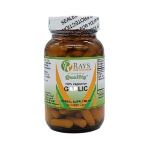 Ray's Healthy Living, Garlic, 100% Vegetarian, Herbal Supplement, 90 Veggie Caps