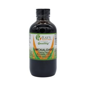 Ray's Healthy Living, Umckaloabo, Cherry Flavor, Alcohol Free, Herbal Supplement, 4 fl oz (118ml)