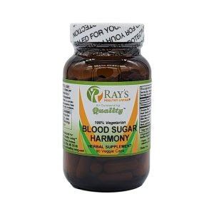 Ray's Healthy Living, BloodSugar Harmony, 100% Vegetarian, Herbal Supplement, 90 Veggie Caps