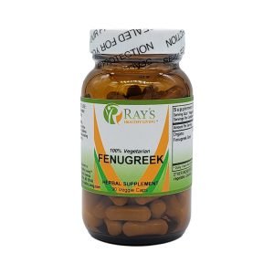 Ray's Healthy Living, Fenugreek, 100% Vegetarian, Herbal Supplement, 90 Veggie Caps