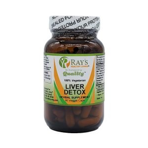 Ray's Healthy Living, Liver Detox, 100% Vegetarian, Herbal Supplement, 90 Veggie Caps