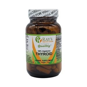 Ray's Healthy Living, Thyroid, 100% Vegetarian, Herbal Supplement, 90 Veggie Caps