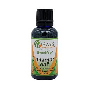 Ray's Healthy Living, Cinnamon Leaf ( Cinnamomum zeylanicum), 100% Pure Essential Oil, 1 fl oz (30ml)
