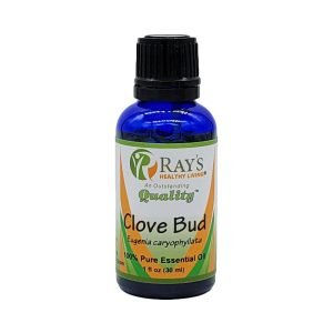 Ray's Healthy Living, Clove Bud (Eugenia caryophyllata) 100% Pure Essential Oil, 1 fl oz (30ml)