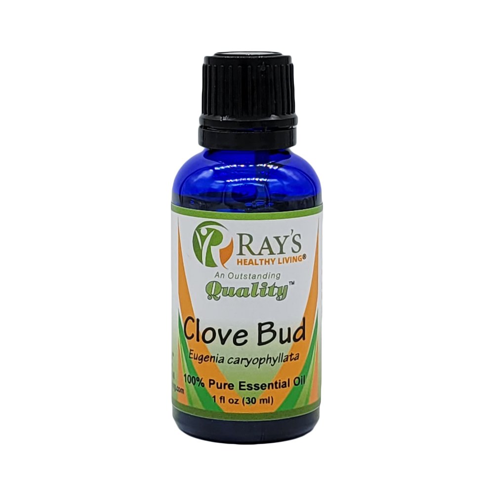Ray's Healthy Living, Clove Bud (Eugenia caryophyllata) 100% Pure Essential Oil, 1 fl oz (30ml)