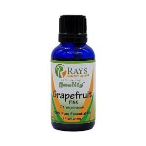 Ray's Healthy Living, Grapefruit Pink (Citrus paradisi), 100% Pure Essential Oil, 1 fl oz (30ml)