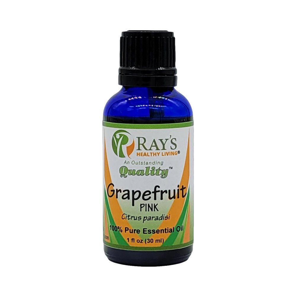 Ray's Healthy Living, Grapefruit Pink (Citrus paradisi), 100% Pure Essential Oil, 1 fl oz (30ml)