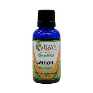 Ray's Healthy Living, Lemon (Citrus Limonum), 100% Pure Essential Oil, 1 fl oz (30ml)