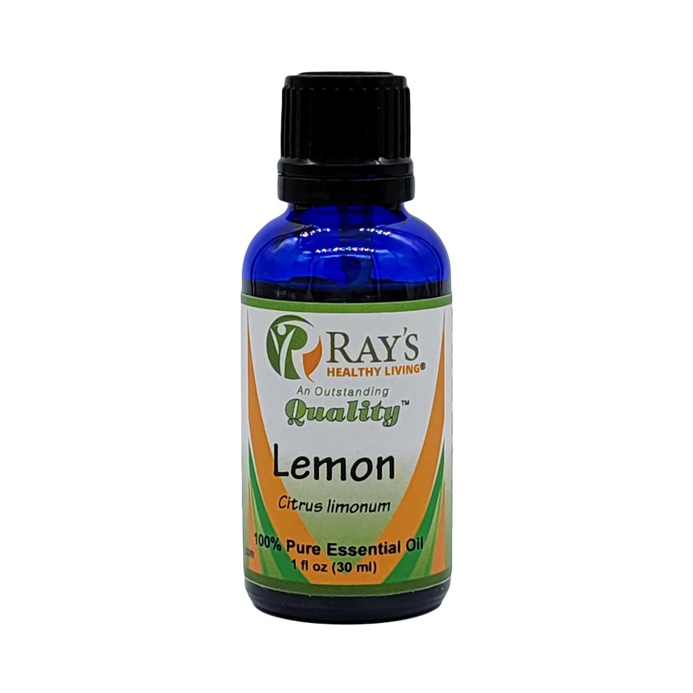 Ray's Healthy Living, Lemon (Citrus Limonum), 100% Pure Essential Oil, 1 fl oz (30ml)