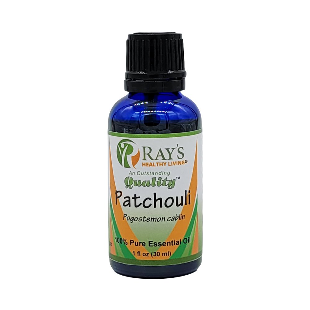 Ray's Healthy Living, Patchouli (Pogostemon cablin), 100% Pure Essential Oil, 1 fl oz (30ml)