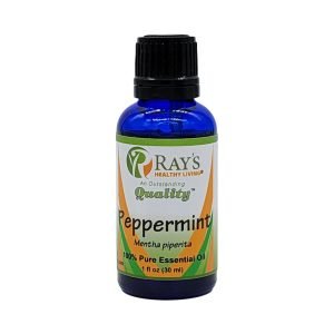 Ray's Healthy Living, Peppermint (Mentha piperita), 100% Pure essential Oil, 1 fl oz (30ml)