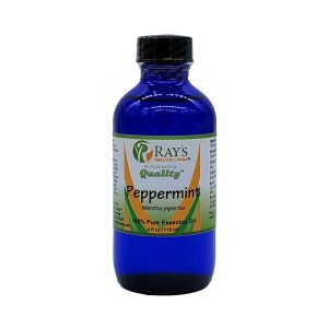 Ray's Healthy Living, Peppermint (Mentha piperita), 100% Pure Essential Oil, 4 fl oz (118ml)