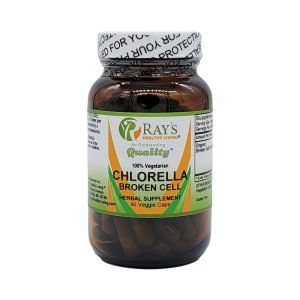 Ray's Healthy Living, Chlorella Broken Cell, 100%vegetarian, Herbal Supplement, 90 Veggie Caps