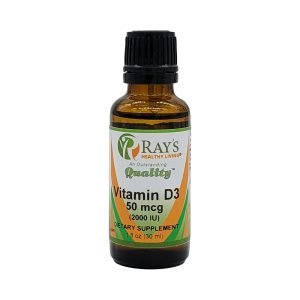 Ray's Healthy Living, Vitamin D3 50mcg, 2,000 IU, Dietary Supplement, 1 fl oz (30 ml)