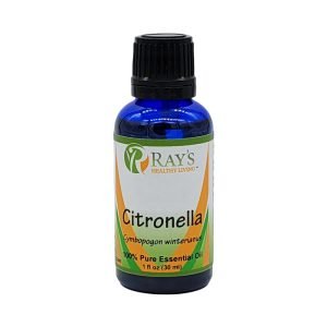 Ray's Healthy Living, Citronella (Cymbopogon winterianus), 100% Pure Essential Oil, 1 fl oz (30ml)