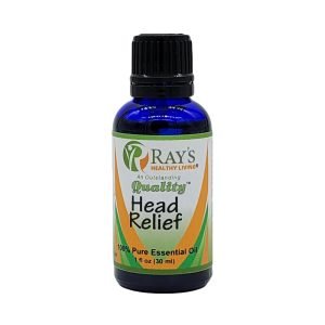 Ray's Healthy Living, Head Relief, 100% Pure Essential Oil, 1 fl oz