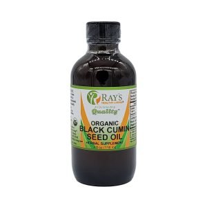 Ray's Healthy Living, Organic Black Cumin Seed Oil, USDA Organic, Herbal Supplement, 4 fl oz (118ml)