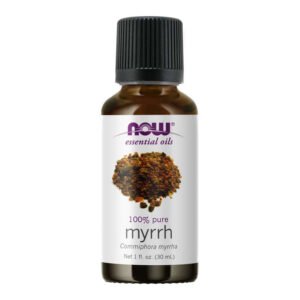 NOW, 100% Pure Myrrh Essential Oil, Commiphora myrrha, Net 1 fl oz (30ml)
