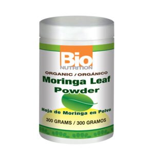 Bio Nutrition, 100% Organic Moringa Leaf Powder, 300 grams