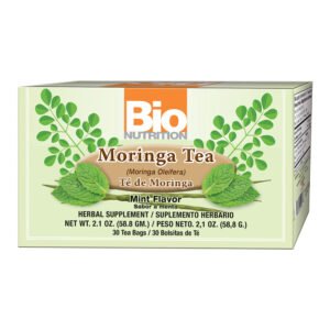 Bio Nutrition, Moringa (Moringa oleifera) Tea, Herbal Supplement, Net Wt. 2,1 oz (58.8g), 30 Bags