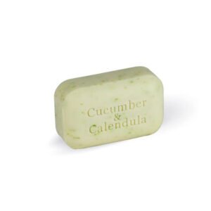 Soap Works, Cucumber & Calendula Bar, Cucumber is a Mild Cleansing Agent & Natural Skin Toner, Calendula is an Herb Containing Flavonoids, with Anti Inflammatory Qualities
