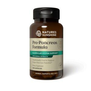 Nature's Sunshine, Pro-Pancreas Formula, Traditionally Used to Support Proper Pancreas Function, Dietary Supplement, 100 Capsules