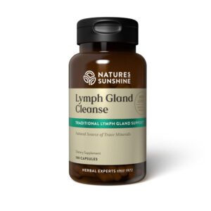 Nature's Sunshine, Lymph Gland Cleanse, Traditional Lymph Gland Support, Supports a Stressed Immune Support, Dietary Supplement, 100 Capsules