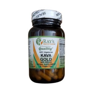 Ray's Healthy Living, Kava Gold with Albizia, 100% Vegetarian, Herbal Supplement, 90 Veggie Caps
