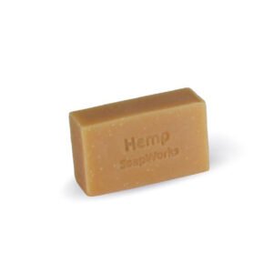 Soap Works, Hemp Oil Bar, Nourishing to Skin with Anti-Aging Properties, Hemp Oil is Rich in Omega 3, 6 & Gamma-linolenic Fatty Acids