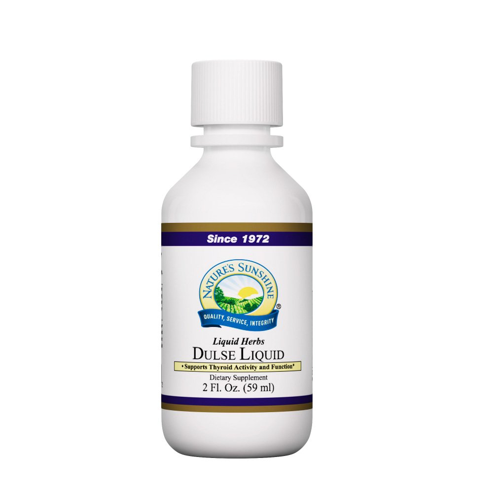 Nature's Sunshine, Dulse Liquid, Liquid Herbs, Supports Thyroid Activity and Function, Dietary Supplement, 2 fl oz (59ml)
