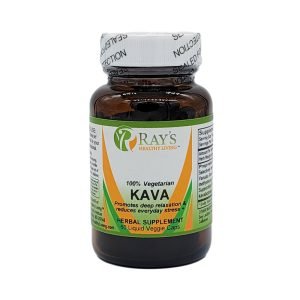 Ray's Healthy Living, Kava, 100% Vegetarian, Promotes Deep Relaxation, Reduces Everyday Stress, Herbal Supplement, 60 Liquid Veggie Caps (Copy)